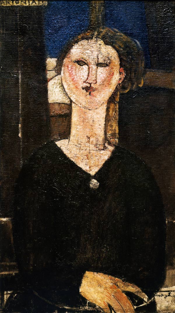 Photo:  Amedeo Modigliani,Antonia, 1915